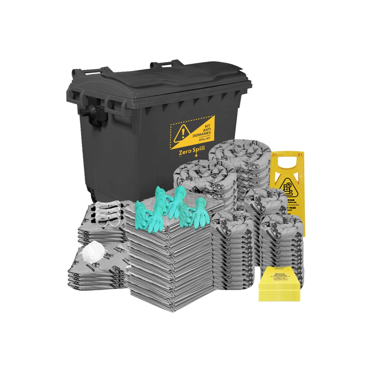 kit antiderrames movil 174 gal universal spc 001